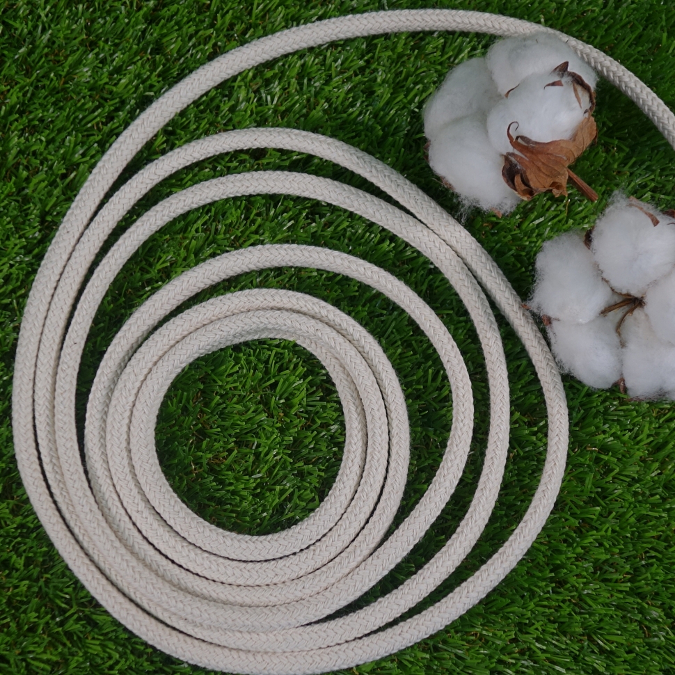 Recycled green elastic ribbon