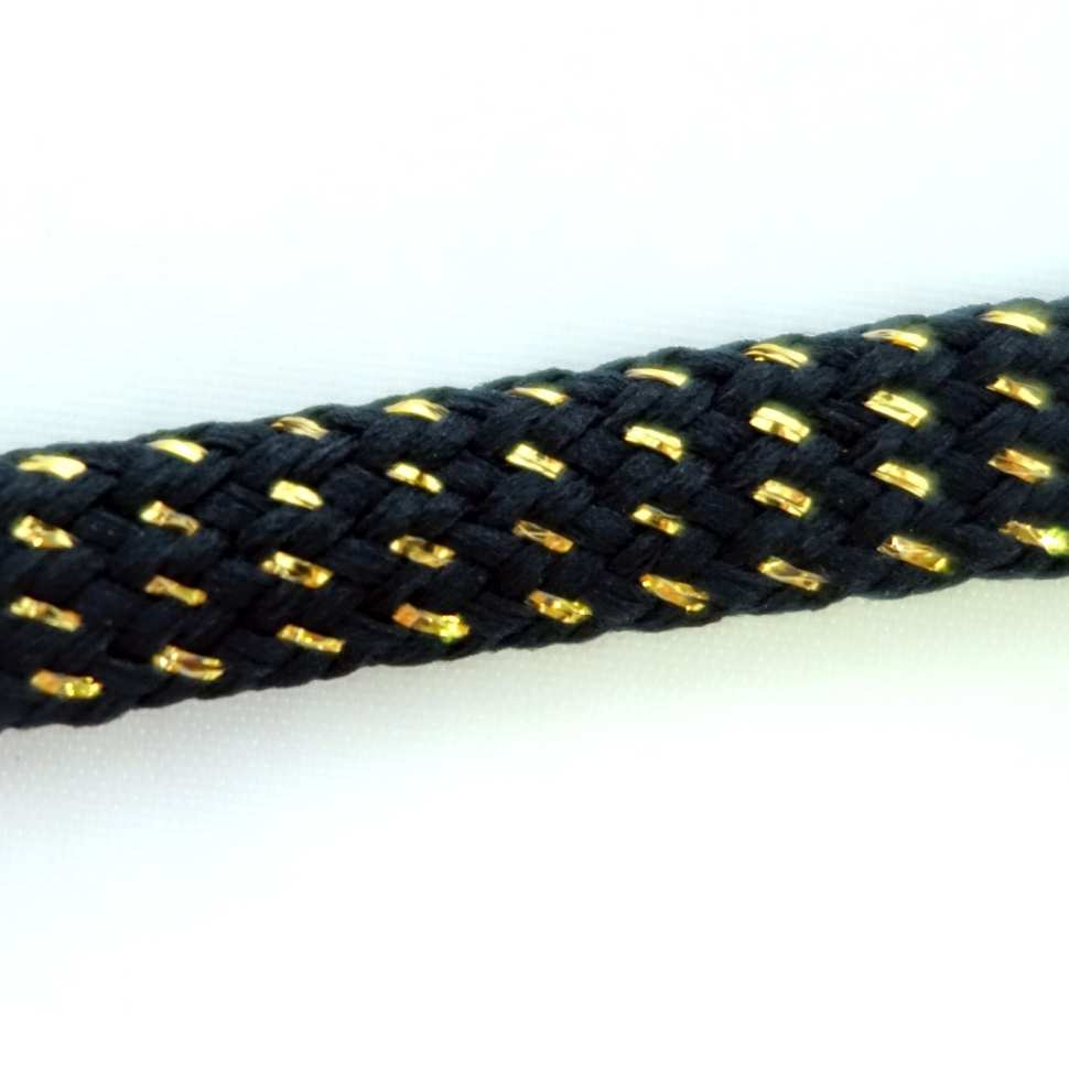Rigid Braid with gold lurex